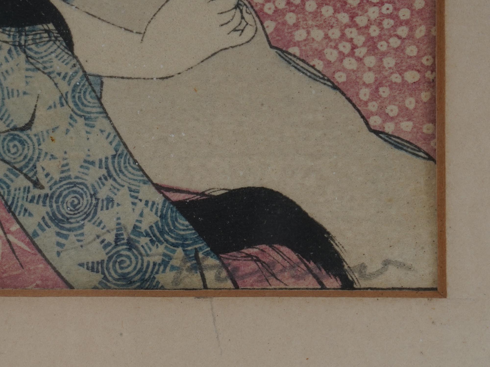 JAPANESE WOODBLOCK PRINT BY UTAMARO KITAGAWA PIC-5